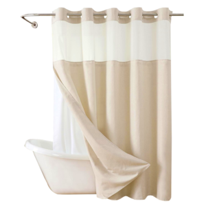 shower curtain easily operated hook